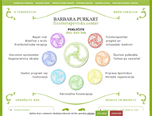 Tablet Screenshot of fizioterapija.net
