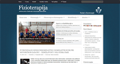 Desktop Screenshot of fizioterapija.rs